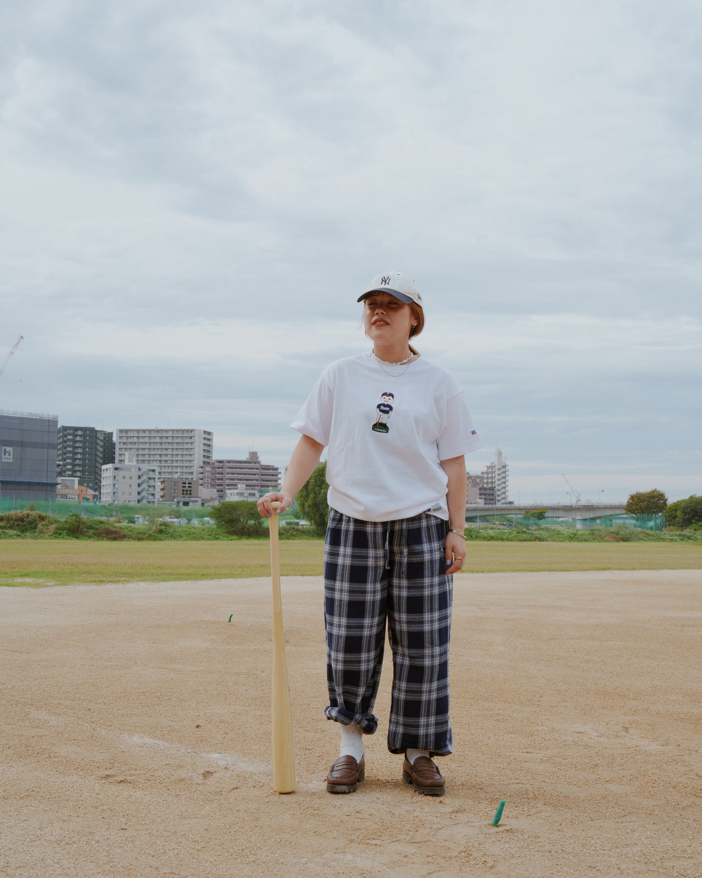 TAMANIWA×RUSSELL : TR-2 BH BOY S/S TEE