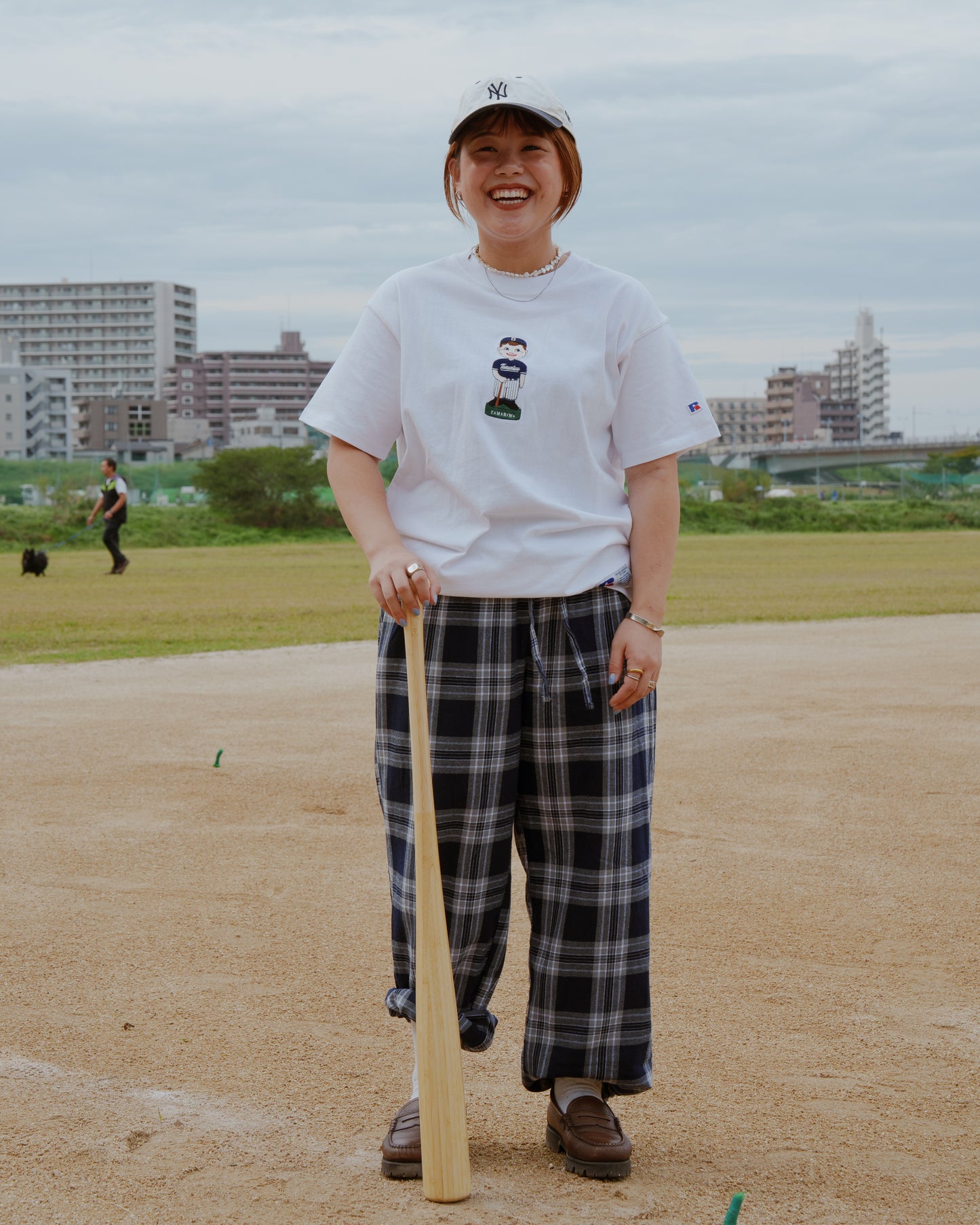 TAMANIWA×RUSSELL : TR-2 BH BOY S/S TEE