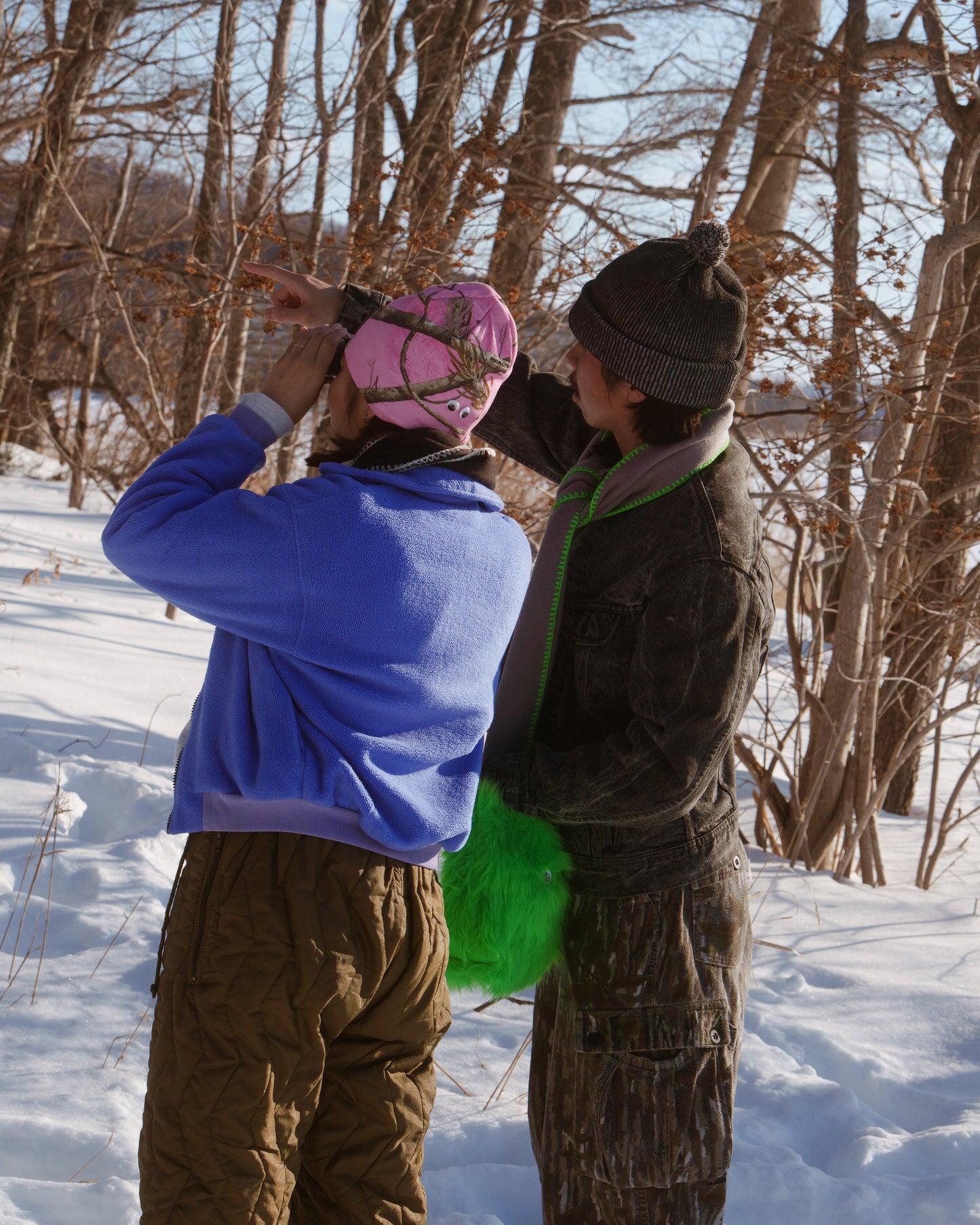 INFIELDER DESIGN : C-595 Real tree eye BEANIE