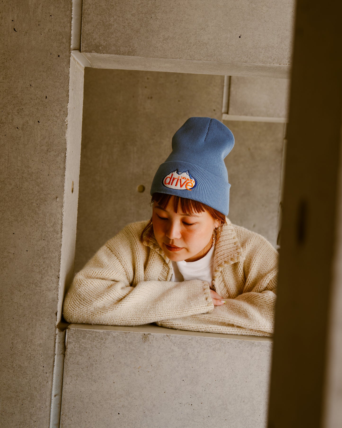 INFIELDER DESIGN : C-596 EMB KNIT CAP