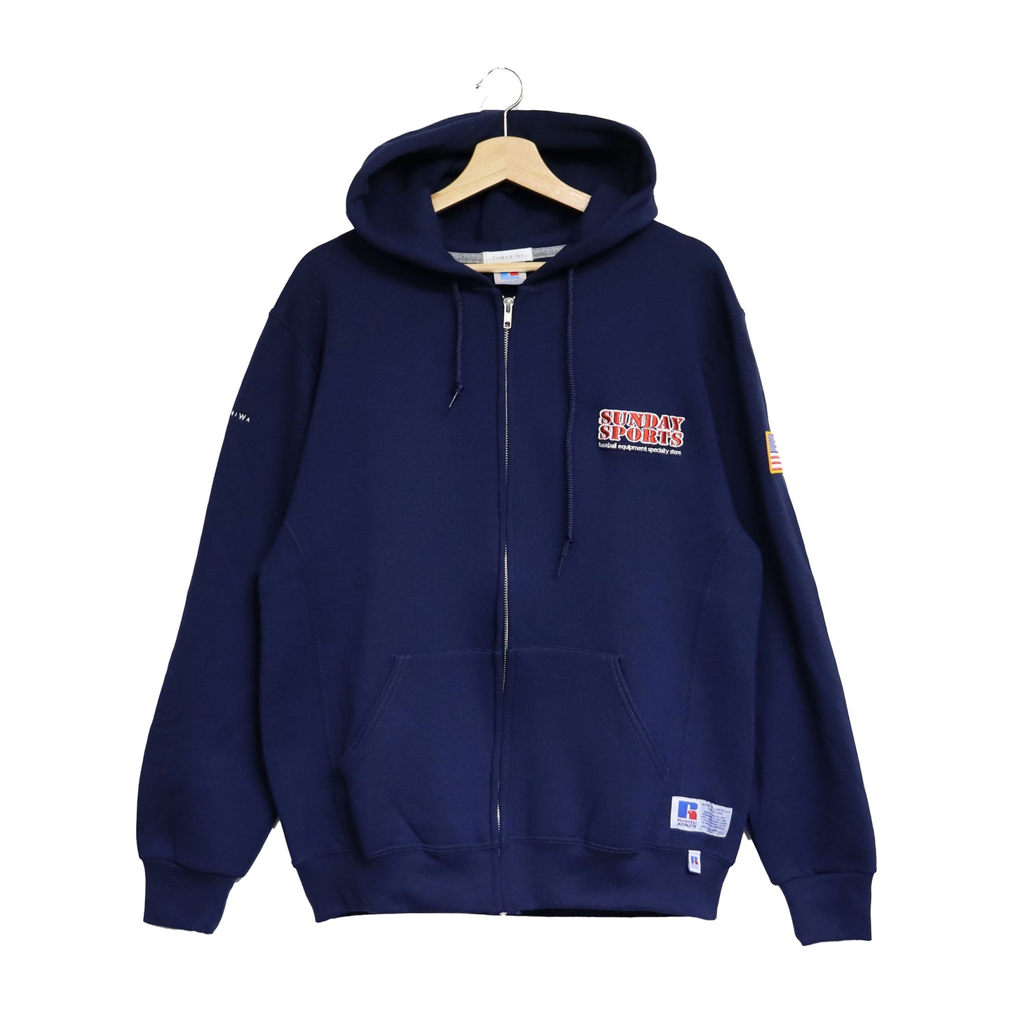 TAMANIWA×SUNDAY SPORTS  : TS-4 TAMA SS ZIP HOODIE