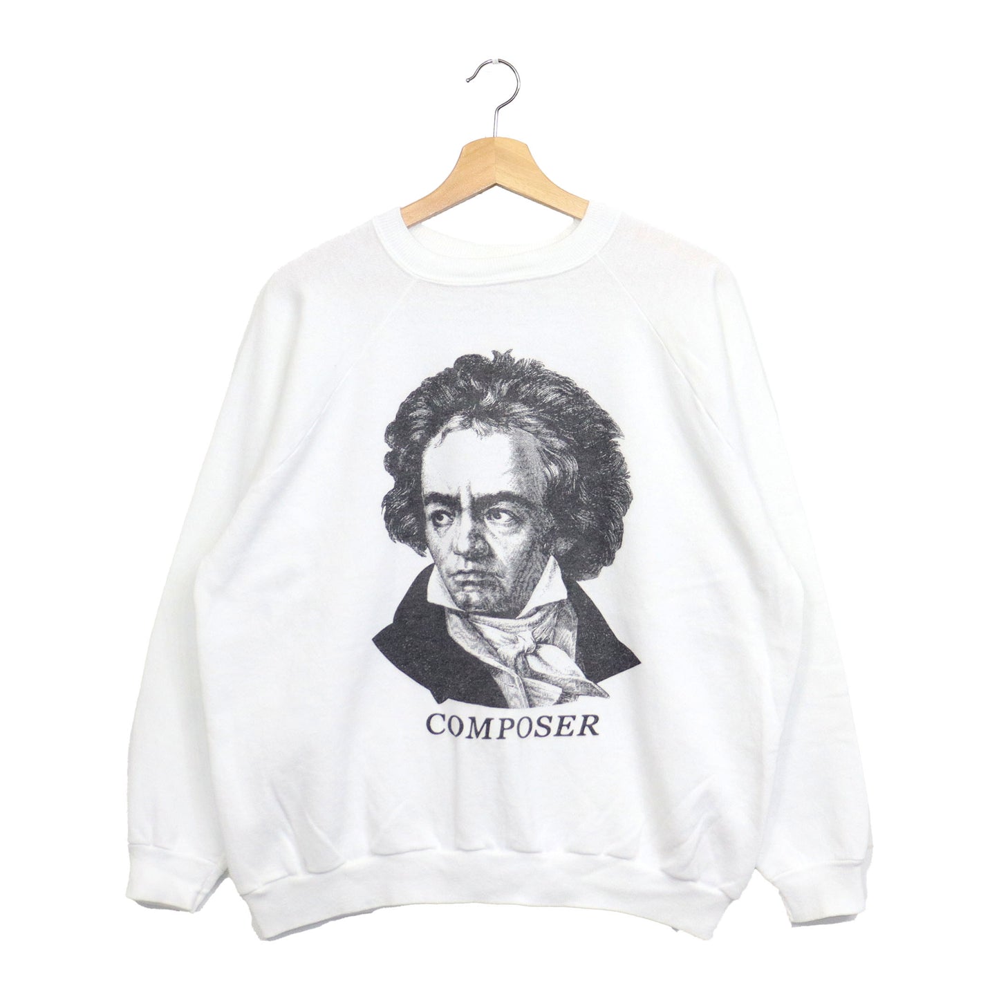 COPYCAT : "Composer" L/S Sweat - White