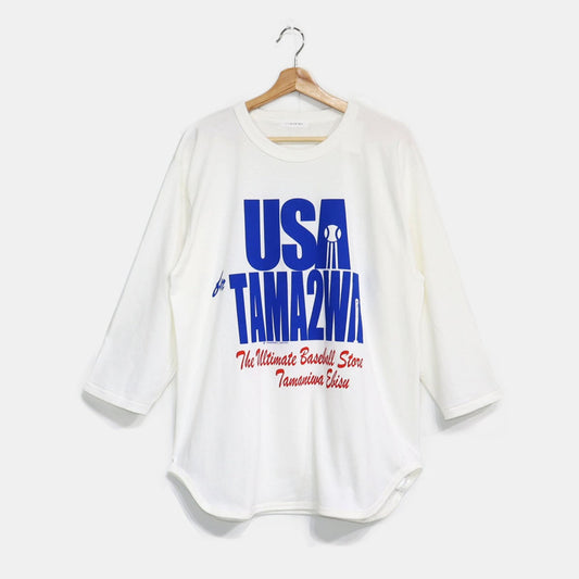 TAMANIWA:TMNW-112 USA TAMA2WA BB TEE - WHITE