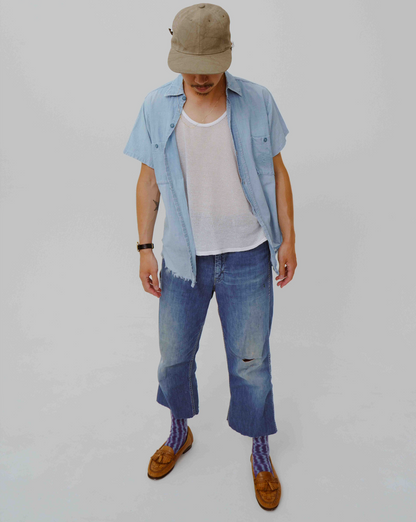 POTEN： PTN-2602 Vintage linen twill