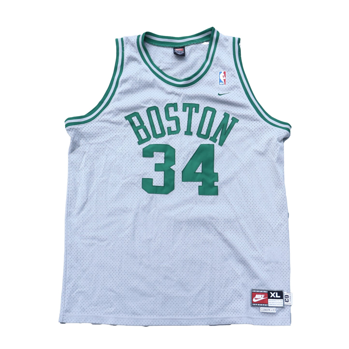 used : (Nike) BOSTON CELTICS GAME JERSEY -  PIERCE #34