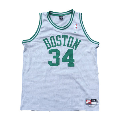 used : (Nike) BOSTON CELTICS GAME JERSEY -  PIERCE #34