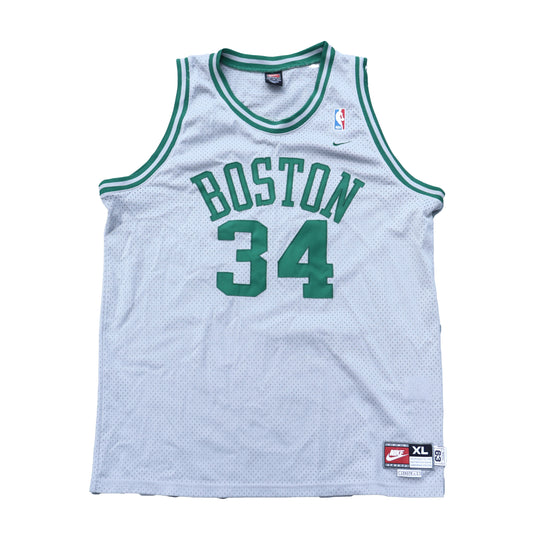used : (Nike) BOSTON CELTICS GAME JERSEY -  PIERCE #34