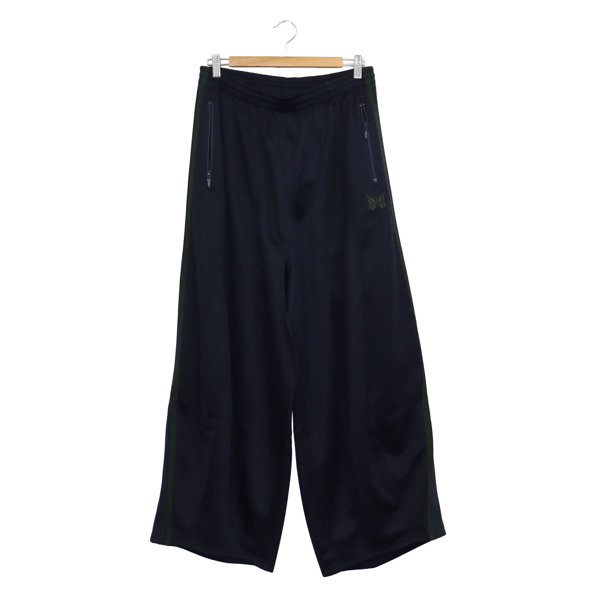 Needles : H.D. Track Pant - Poly Smooth 【NAVY×GREN】