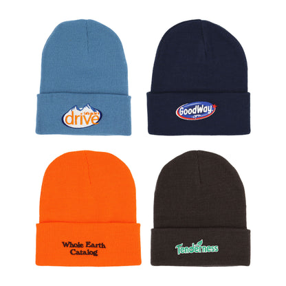 INFIELDER DESIGN : C-596 EMB KNIT CAP