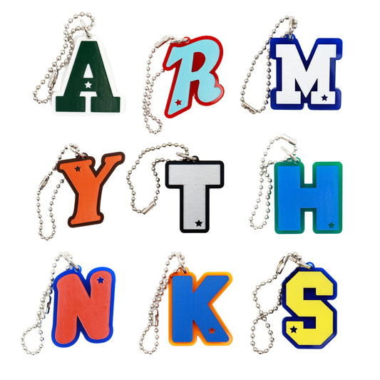 TAMANIWA：TMNW-177 ALPHABET KEYRING