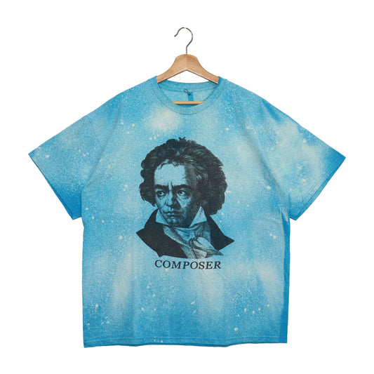 Copycat : Composer S/S Tee (Beethoven) - BLUE