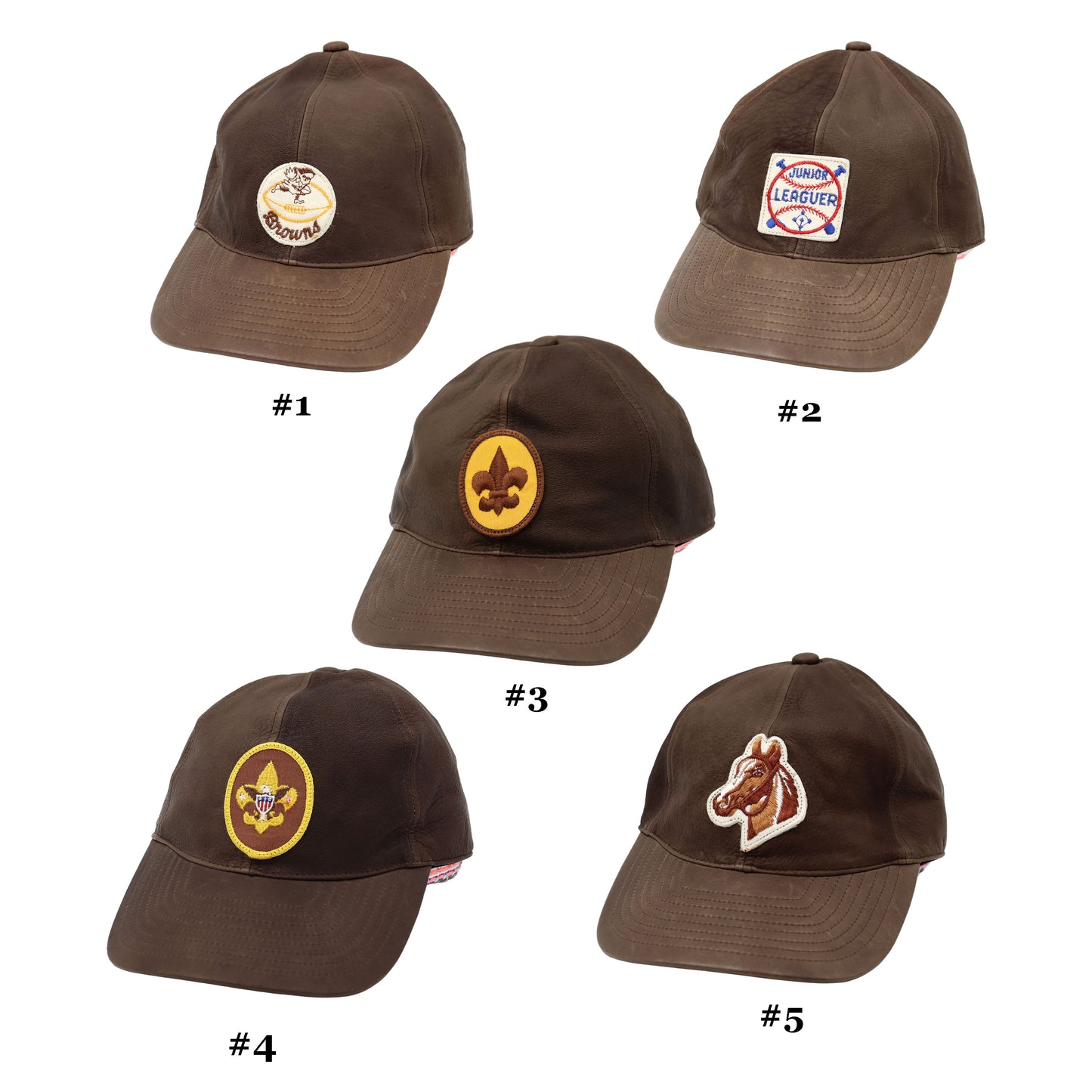 INF×TAMA SP Deerskin Cap - Patch ［Brown］