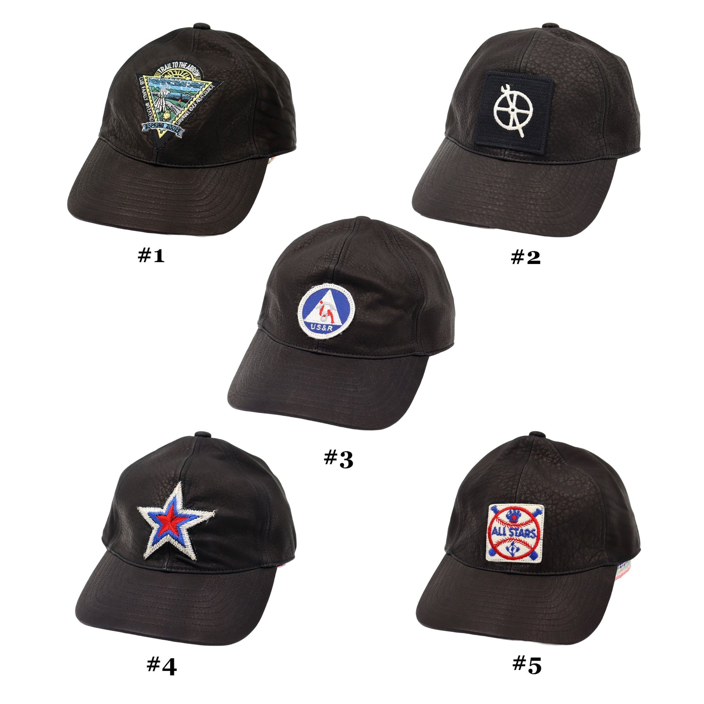 INF×TAMA SP Deerskin Cap - Patch ［Black］ ⑴