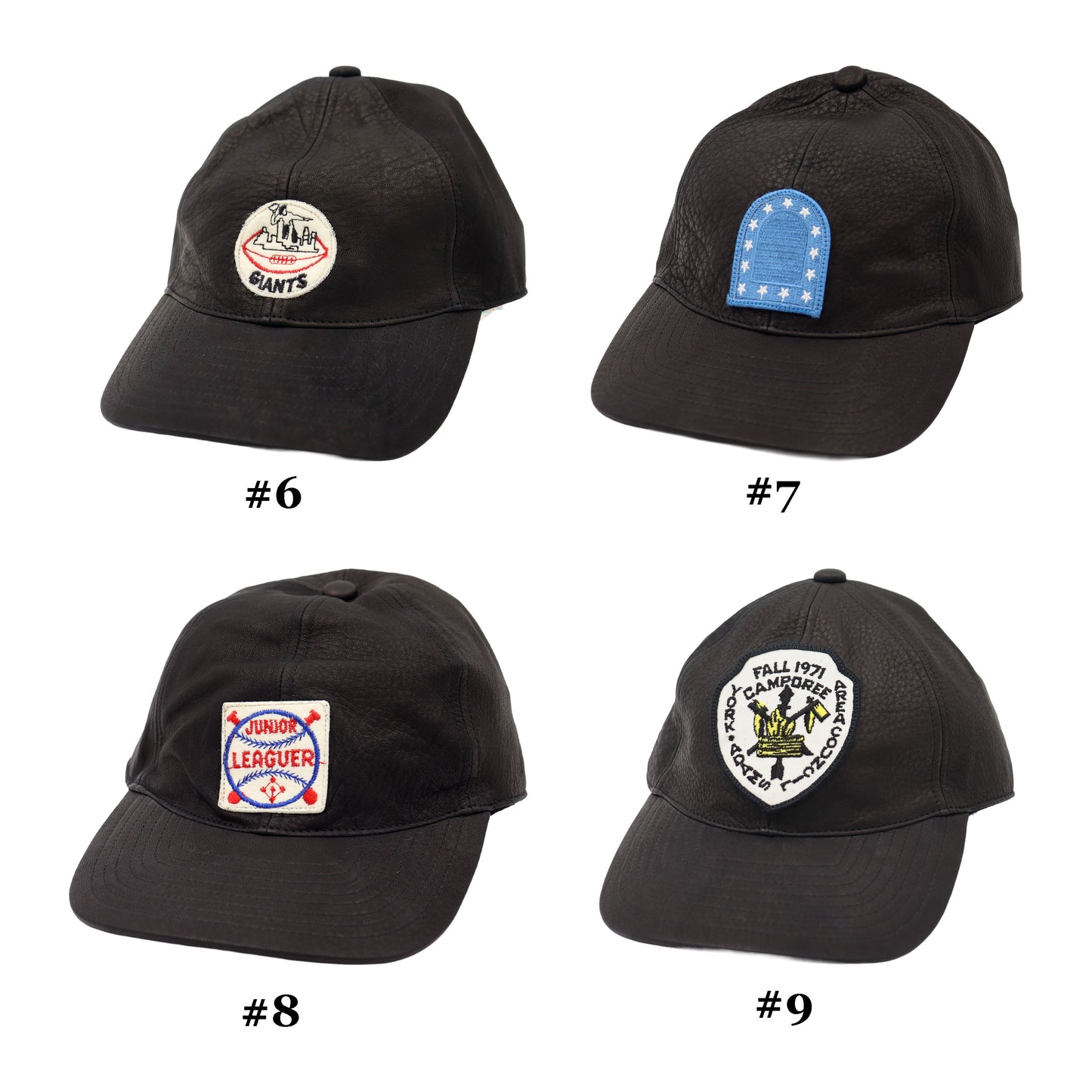 INF×TAMA SP Deerskin Cap - Patch ［Black］ ⑵