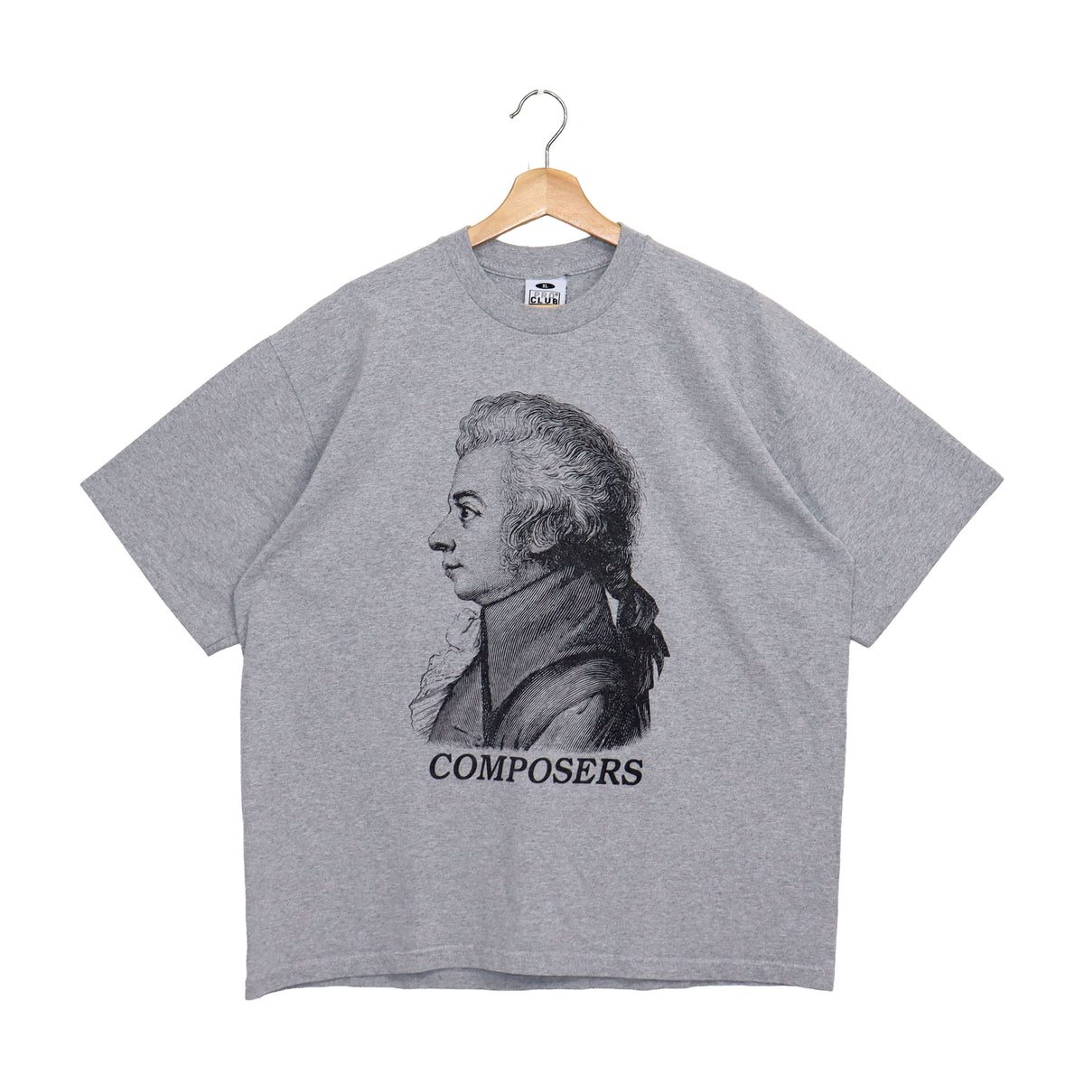 Copycat : Composer S/S Tee (Mozart) - Grey