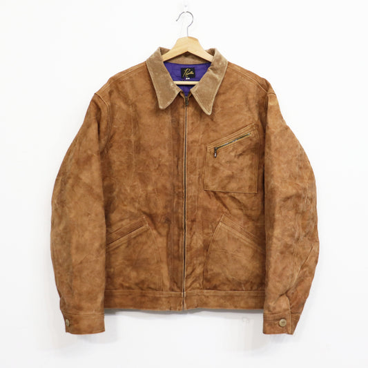 Needles : Short Coverall-10oz Denim / Python Jacquard