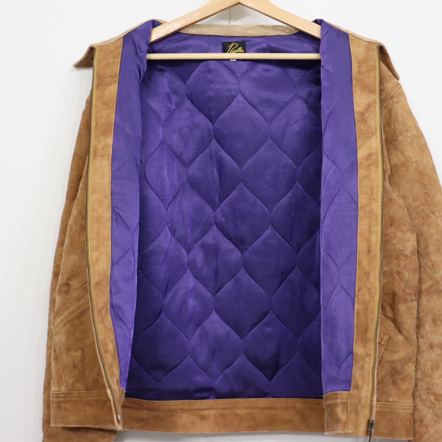 Needles : Short Coverall-10oz Denim / Python Jacquard