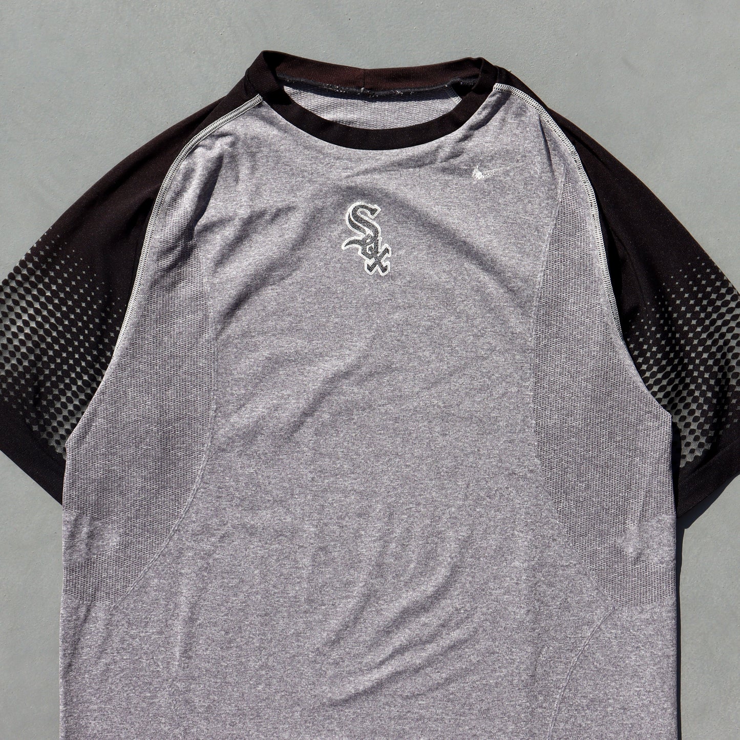 Used (NIKE) White Sox Training L/S Tee (F)