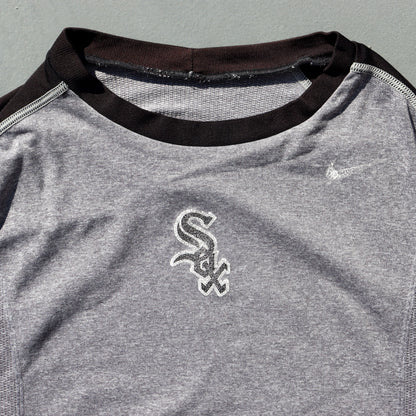 Used (NIKE) White Sox Training L/S Tee (F)