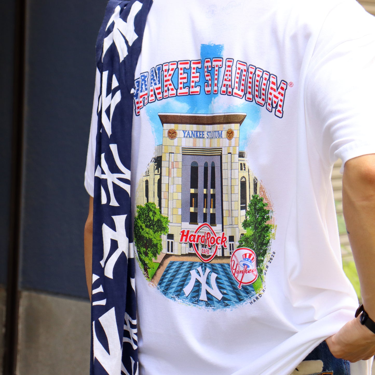 Hard Rock×YANKEE STADIUM Tee