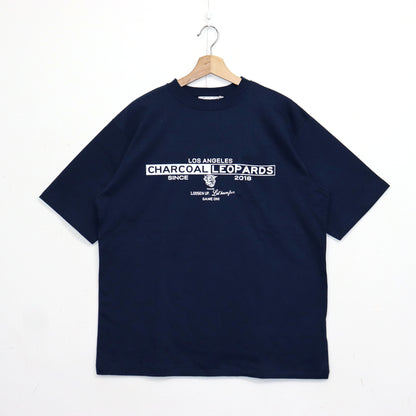 Charcoal×Americana :  Leopards Print Tee