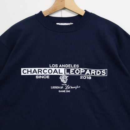 Charcoal×Americana :  Leopards Print Tee