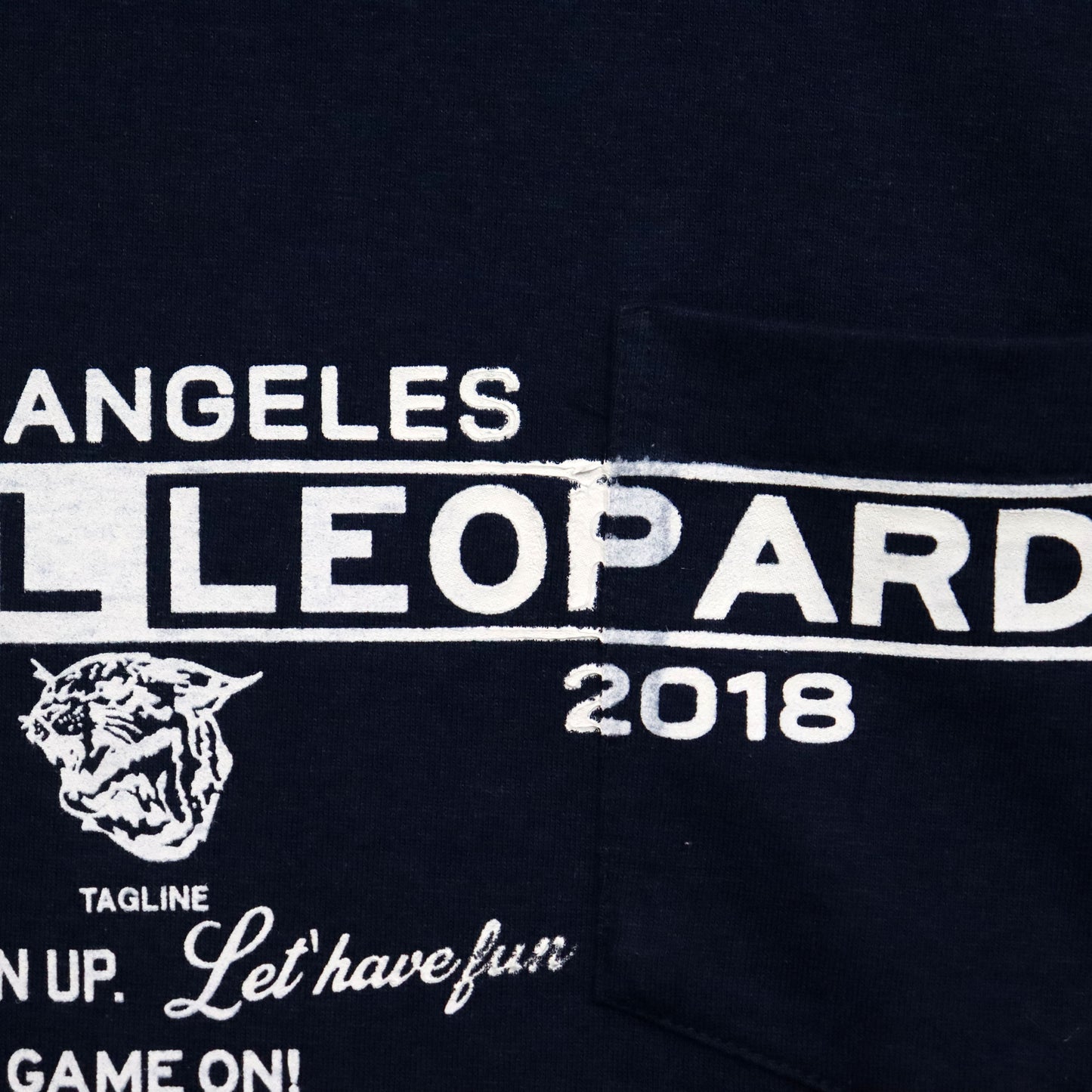 Charcoal×Americana :  Leopards Print Tee