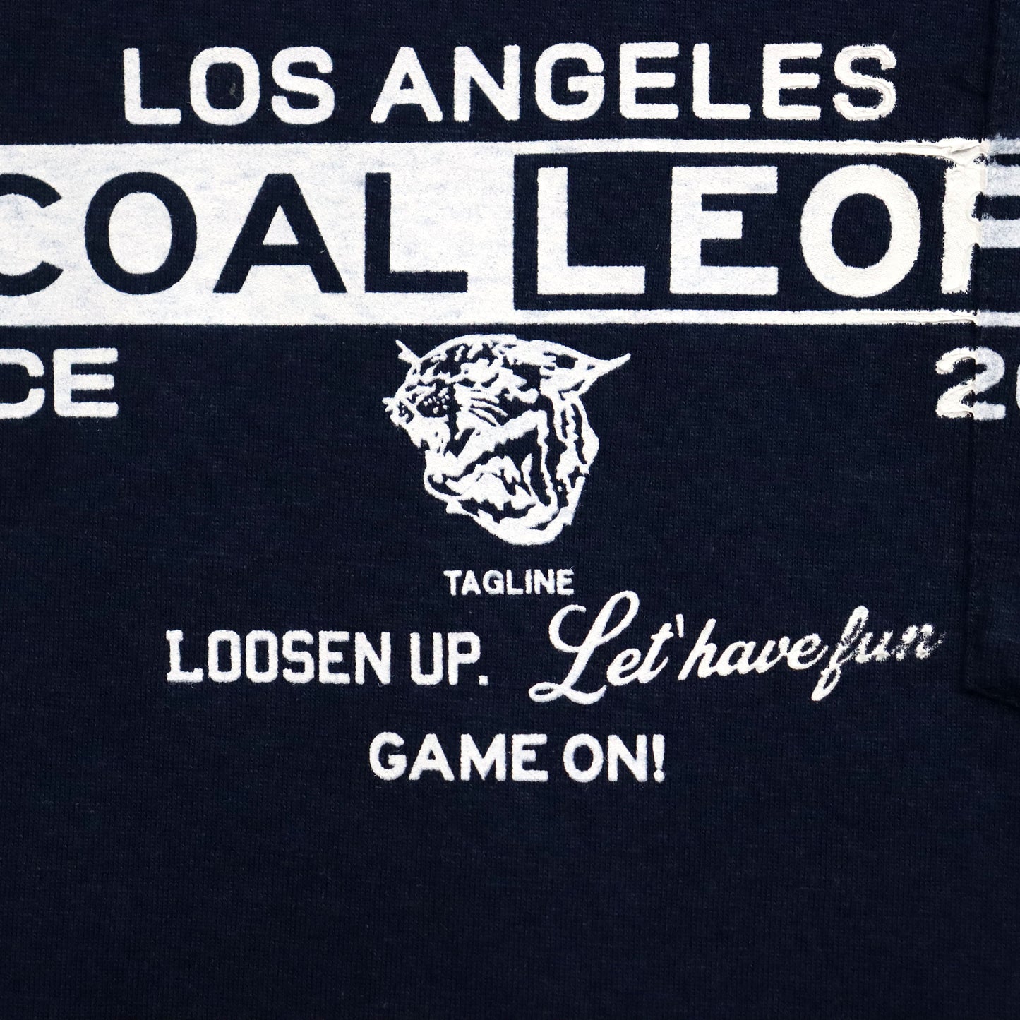 Charcoal×Americana :  Leopards Print Tee