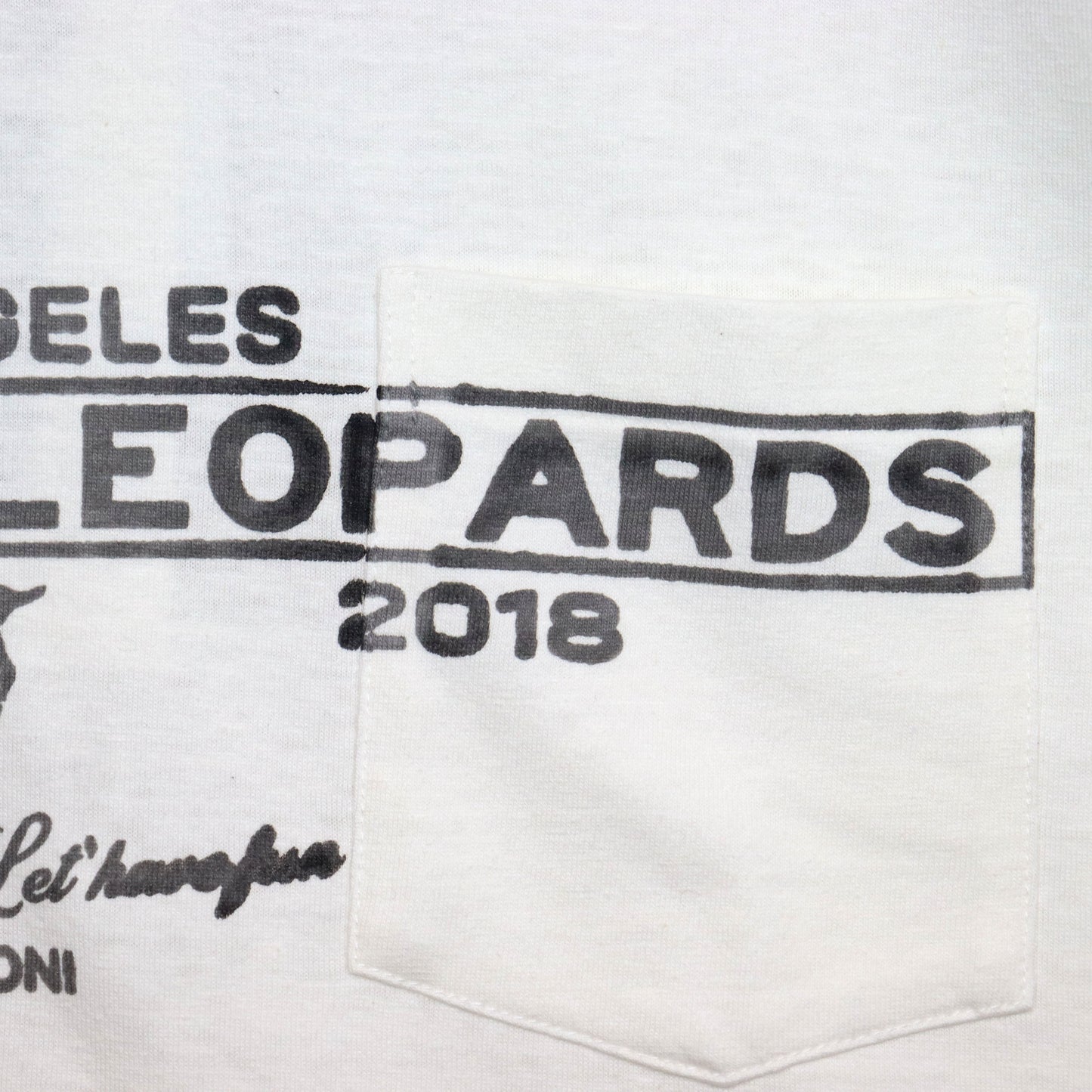Charcoal×Americana :  Leopards Print Tee
