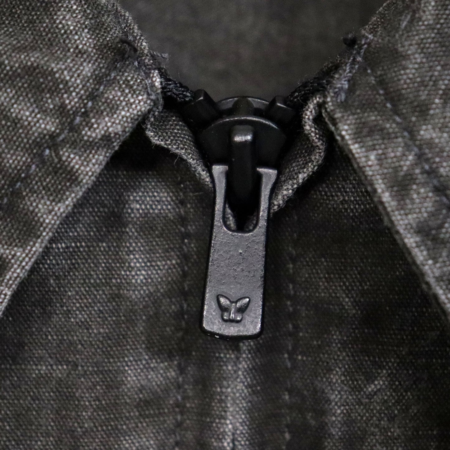 Needles：Zipped Work Jacket - C/L Canvas / Sumi Dye