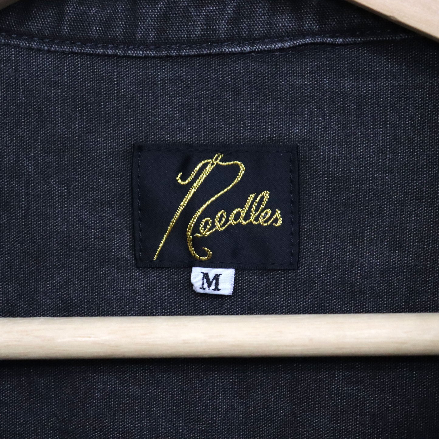 Needles：Zipped Work Jacket - C/L Canvas / Sumi Dye