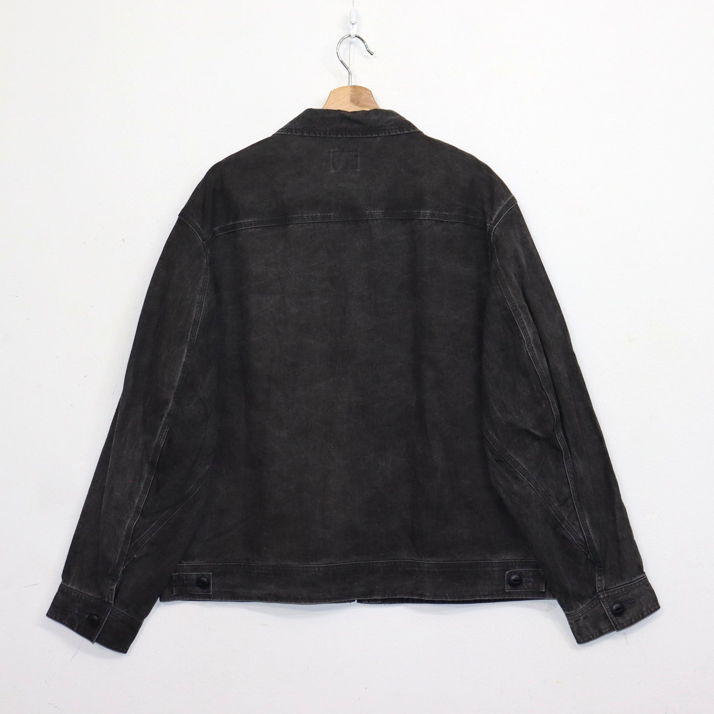 Needles：Zipped Work Jacket - C/L Canvas / Sumi Dye