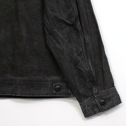 Needles：Zipped Work Jacket - C/L Canvas / Sumi Dye