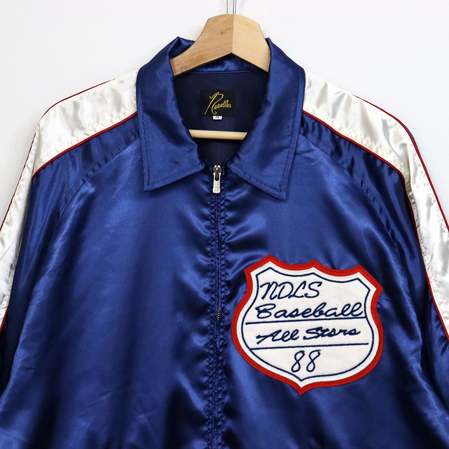 Needles：Stadium Jacket - Poly Sateen