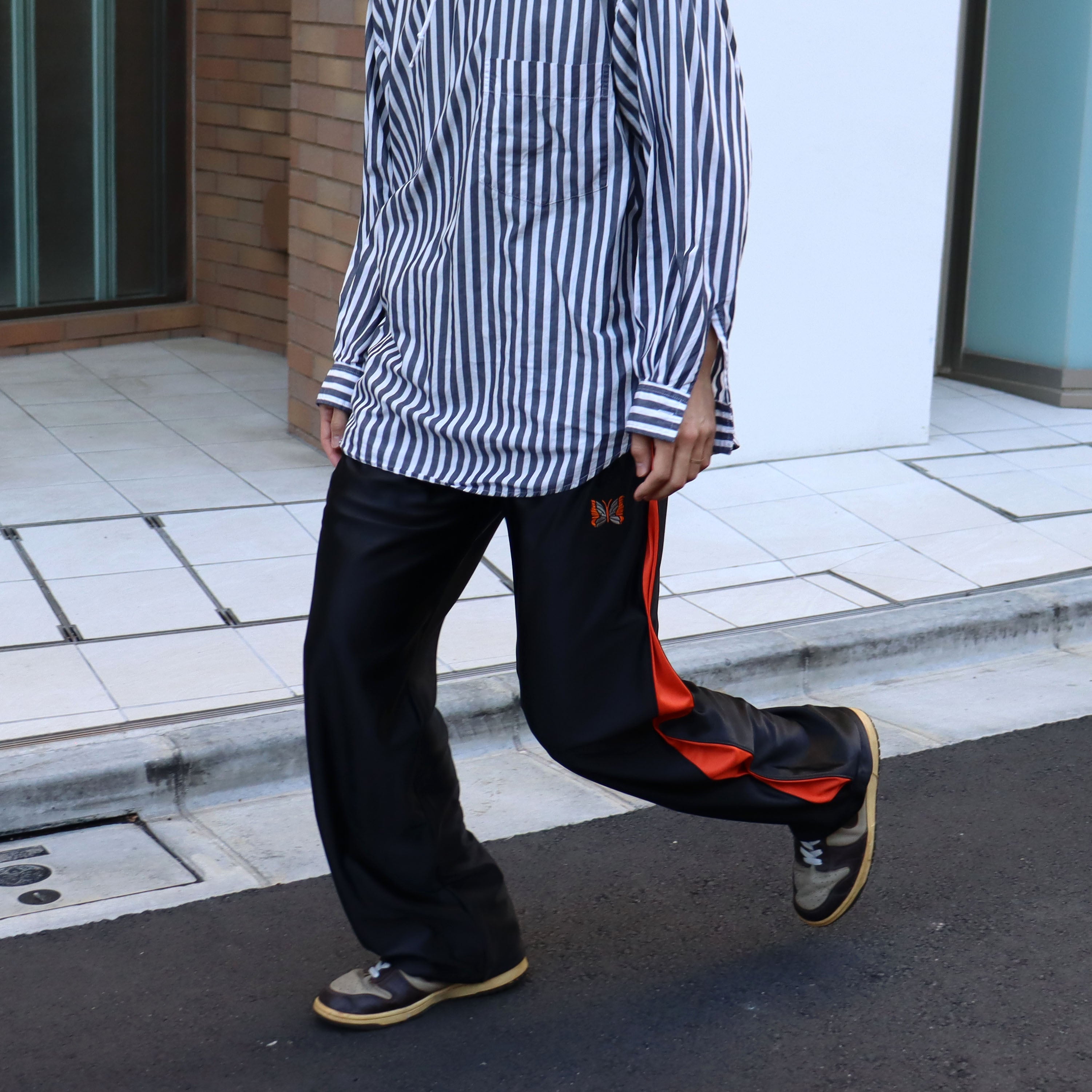 Needles：Track Pant - Tricot Sateen - BALCK – TAMANIWA