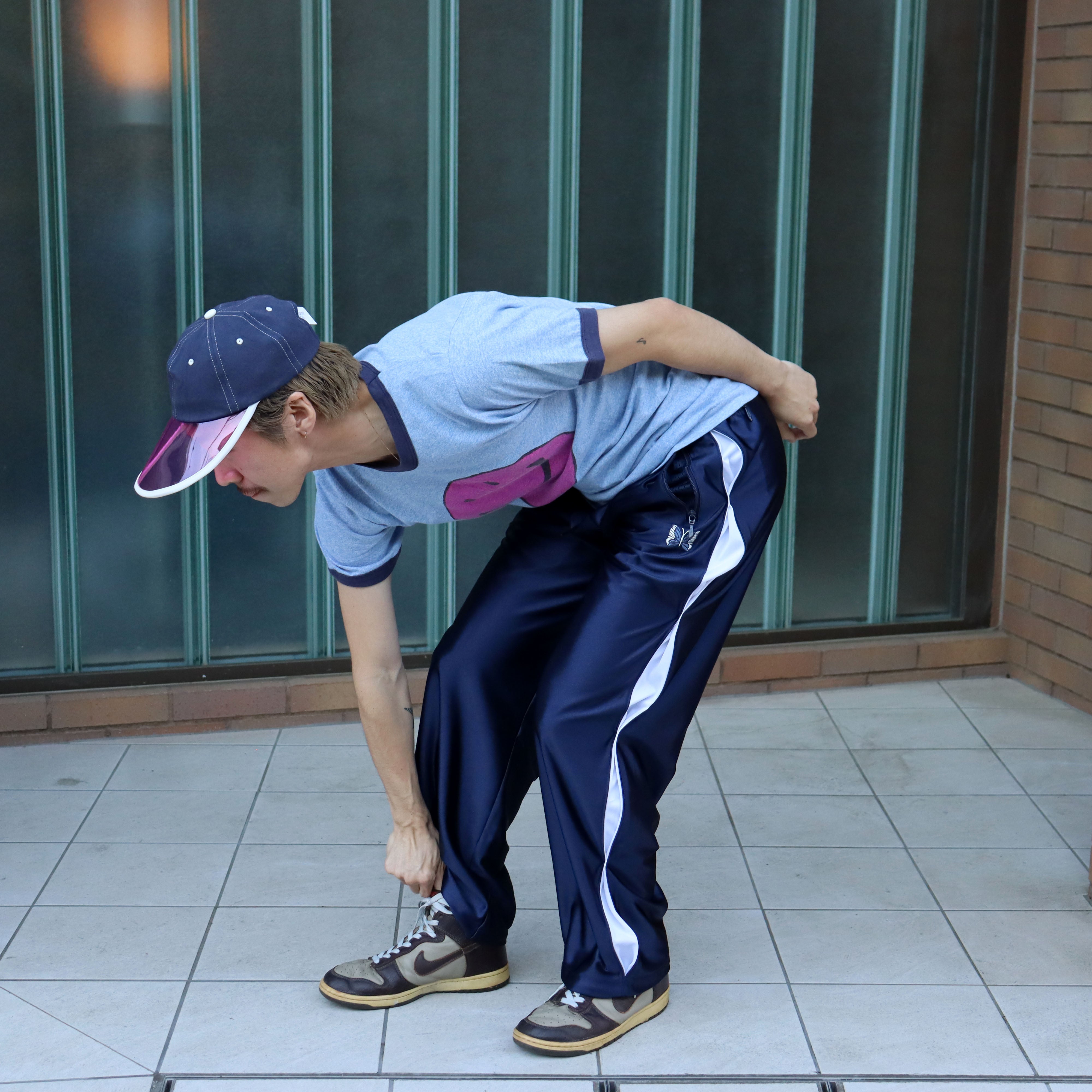 Needles：Track Pant - Tricot Sateen - NAVY – TAMANIWA