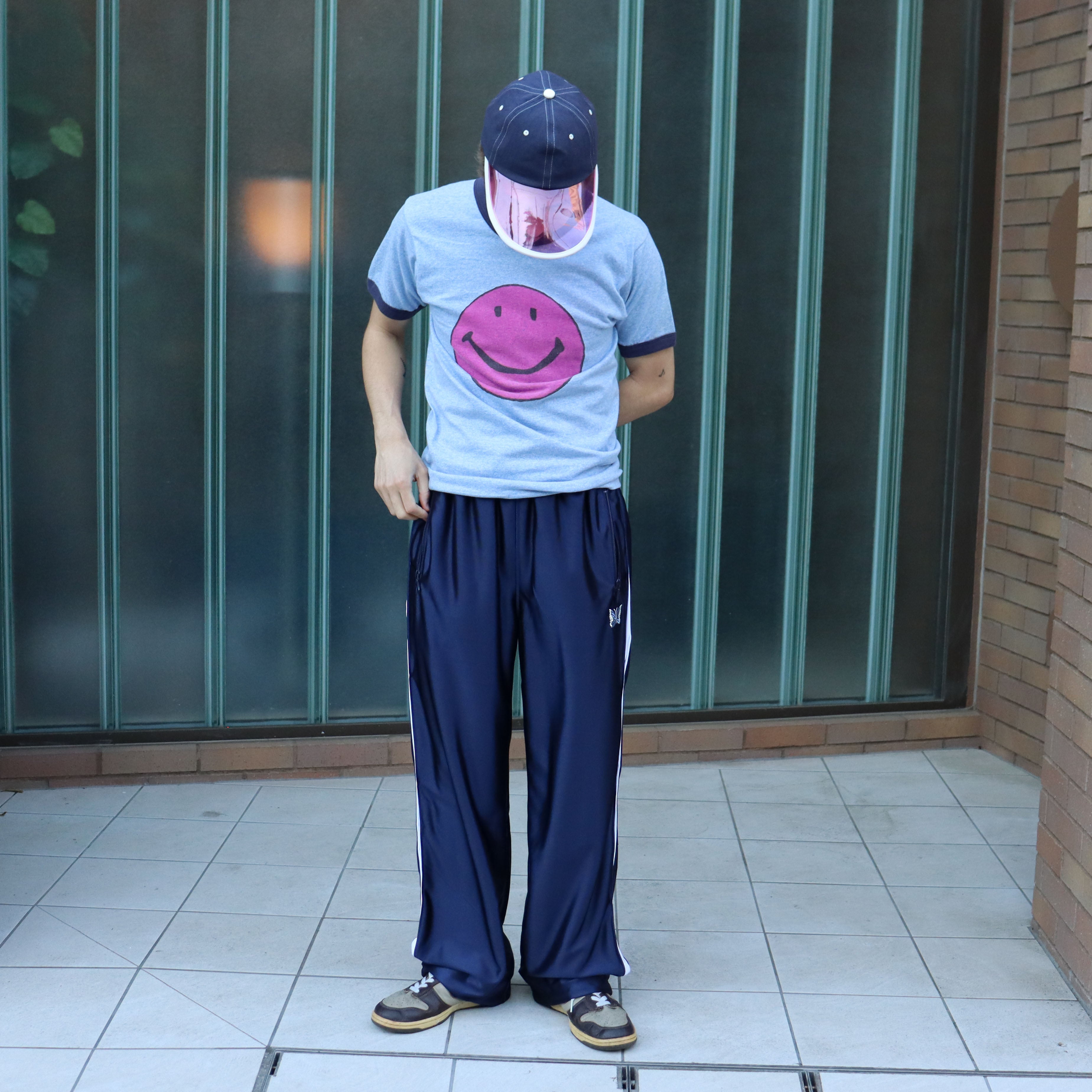 Needles：Track Pant - Tricot Sateen - NAVY – TAMANIWA