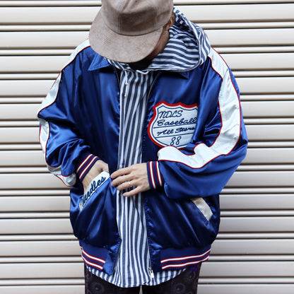Needles：Stadium Jacket - Poly Sateen