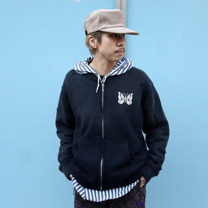 Needles：Deconstructed Zipped Sweat