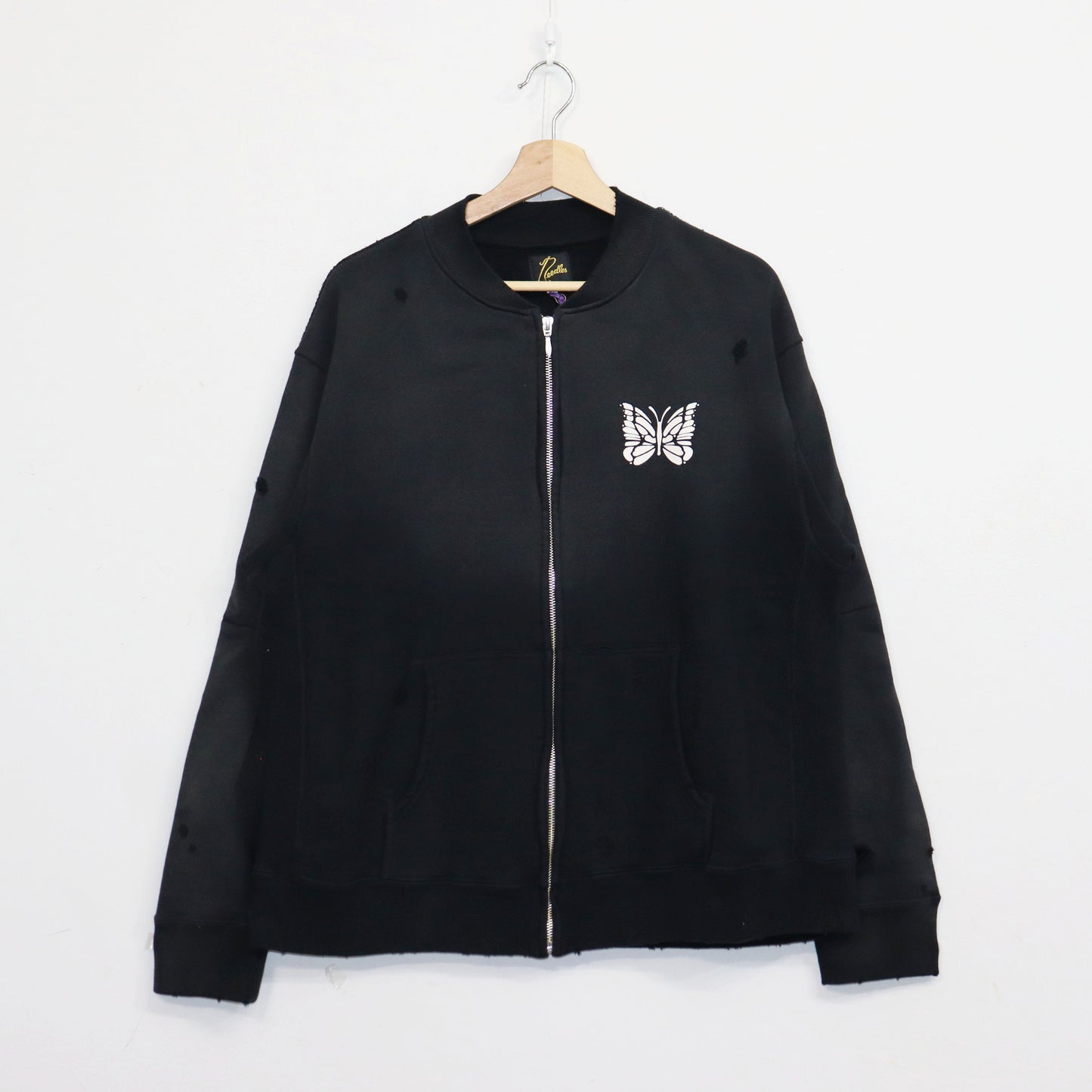 Needles：Deconstructed Zipped Sweat