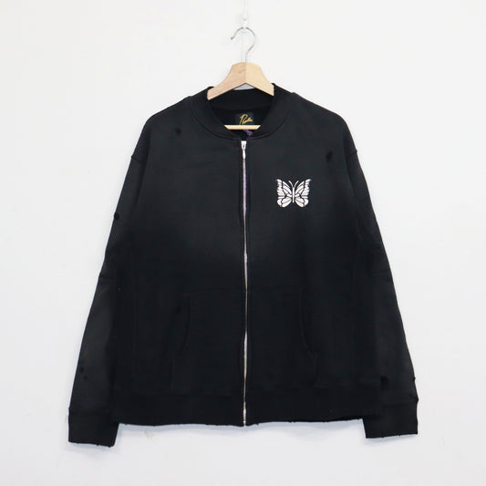 Needles：Deconstructed Zipped Sweat