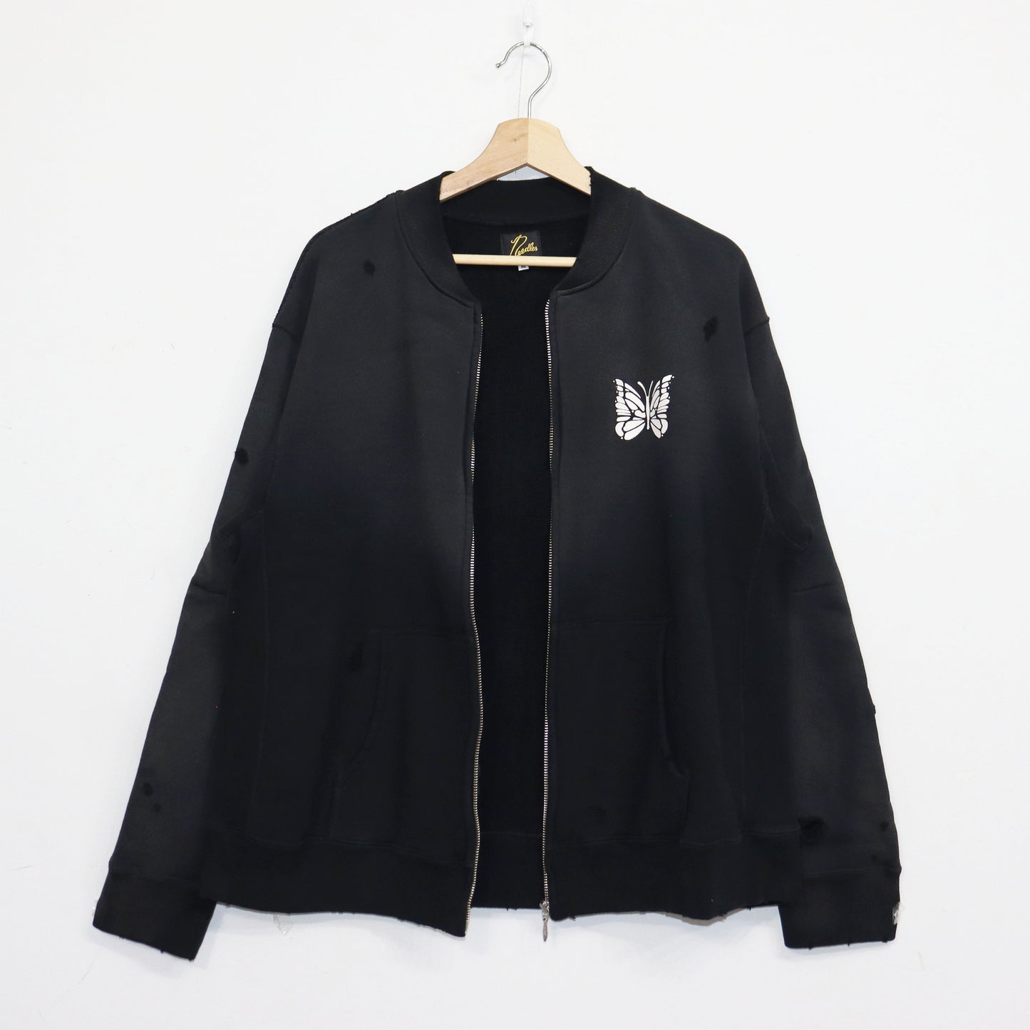 Needles：Deconstructed Zipped Sweat