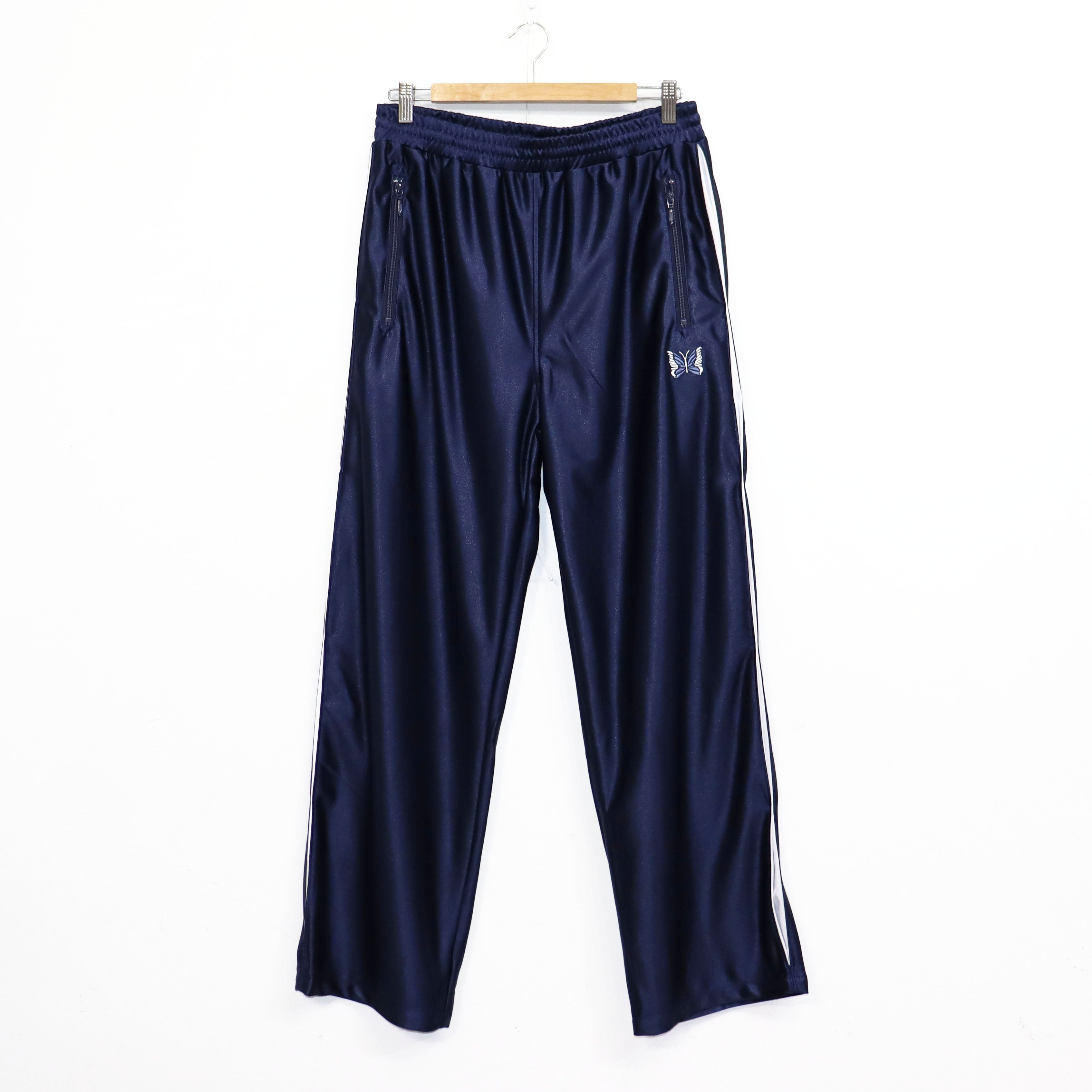 Needles：Track Pant - Tricot Sateen - NAVY – TAMANIWA
