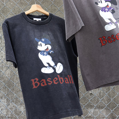 TAMANIWA x RUSSELL x Disney: B MICKEY SWEAT [Grey]