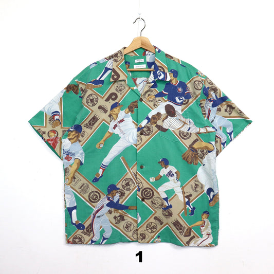OLD PARK×TAMANIWA  : Major Aloha Shirt #3-1