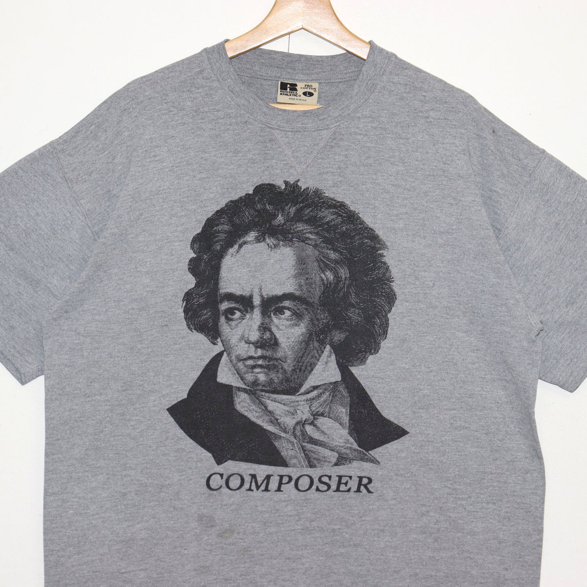Copycat : Composer S/S Tee (Beethoven) - GREY