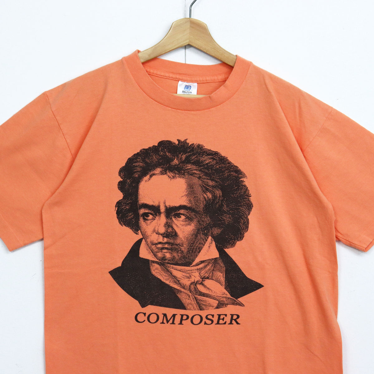 Copycat : Composer S/S Tee (Beethoven) - ORANGE　