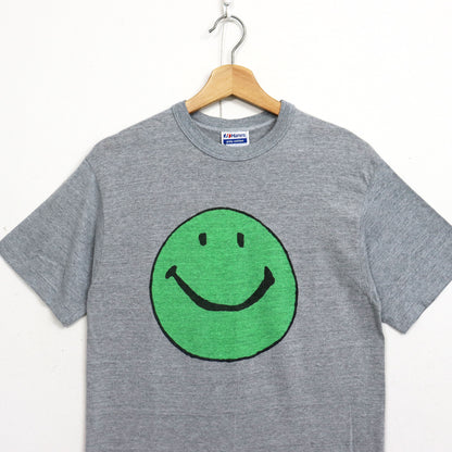 Copycat : Smile S/S Tee- Grey×Green