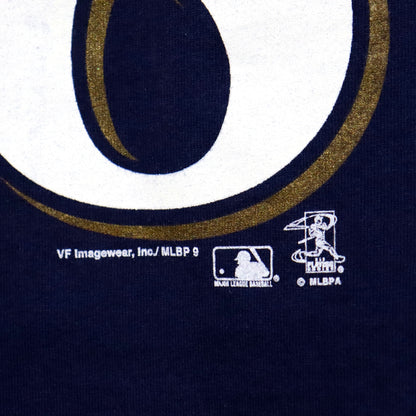 used : MIL Brewers Logo S/S Tee - #8 BRAUN