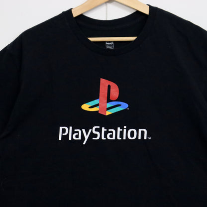 used :  (used) Play Station Logo S/S Tee